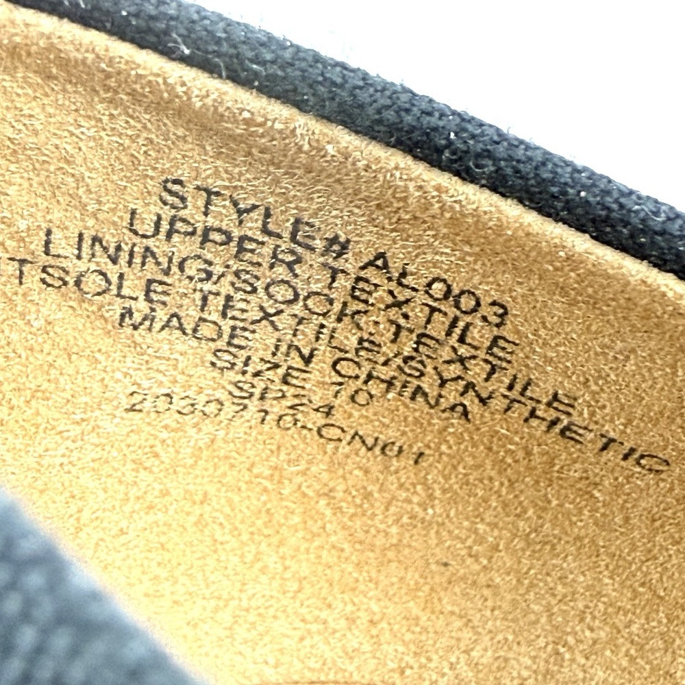 J Crew Seville Espadrille Wedge 10 Black Canvas Slip On Timeless Chic Shoes - Picture 10 of 11